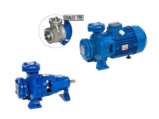 Centrifugal Single Stage DIN-EN standard cast iron and stainless steel pumps