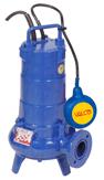 Sewage Wastewater Submersible Pumps, single-channel open impeller heavy duty cast iron, non-clogging, DN150
