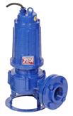 Sewage wastewater Submersible Pumps, Vortex Impeller heavy duty cast iron, non-clogging, DN65 with stand