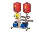 Awssj-2spt - with 2 pumps and controlled by electric panel starter with pressure switch and with 2 units of 19 litre tank