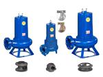 view of channel sewage wastewater submersible electric pumps range