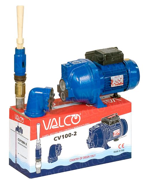 Conva single stage electric pump with Packer Single Pipe deep well system 2"