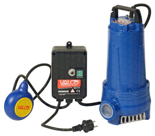 Drainage Submersible Portable in cast iron 1ph with float switch and protection starter