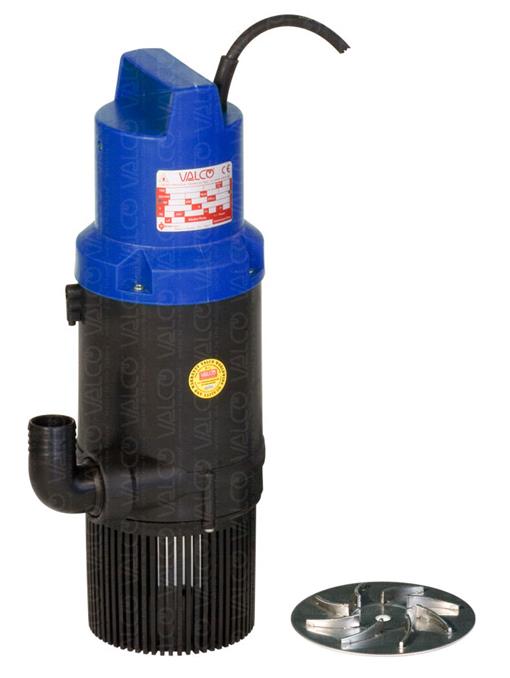 Dewatering Pumps in Synthetic corrosion and abrasion-free for Ponds and Fountains