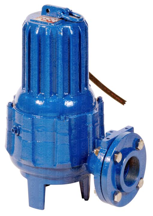 Sewage Wastewater Submersible Pumps, single-channel closed impeller heavy duty cast iron, non-clogging, DN65