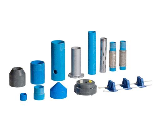 Pipes and Fittings for Borehole Wells