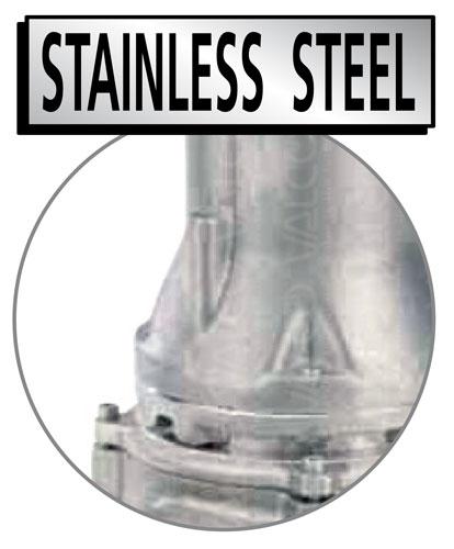 Section for Stainless Steel casting execution