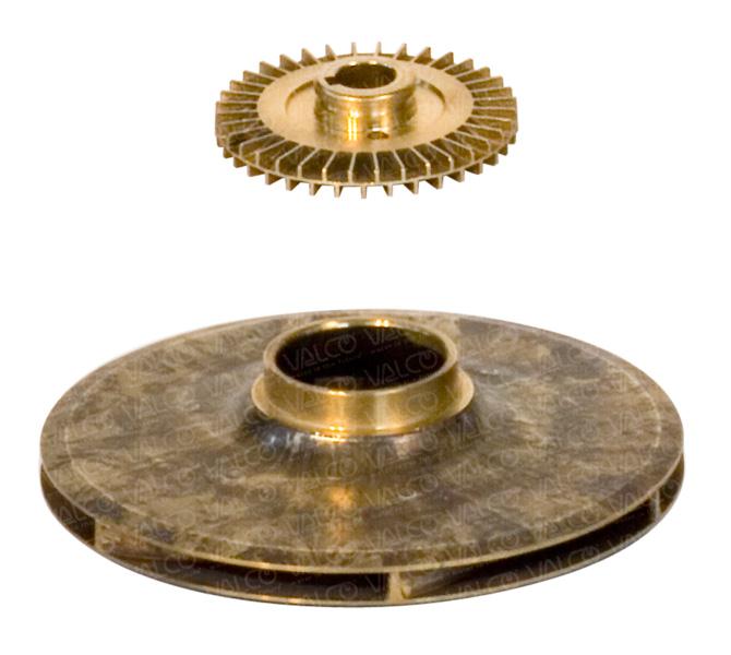 Hot stamped brass Impellers for Pumps